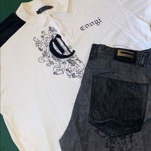 Coogi Outfit shirt 3xl pants 40x34